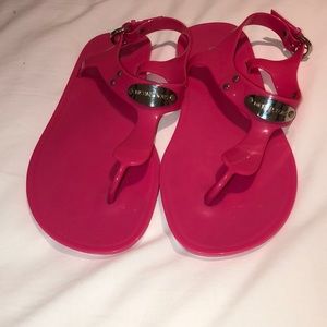 Hot Pink Michael Kors Sandals